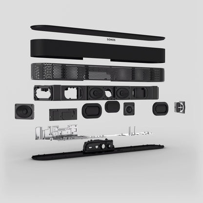 Beam Generation 2 Soundbar kabellos mit Ethernet Fast Ethernet IEEE 802.11b/g/n/ac schwarz