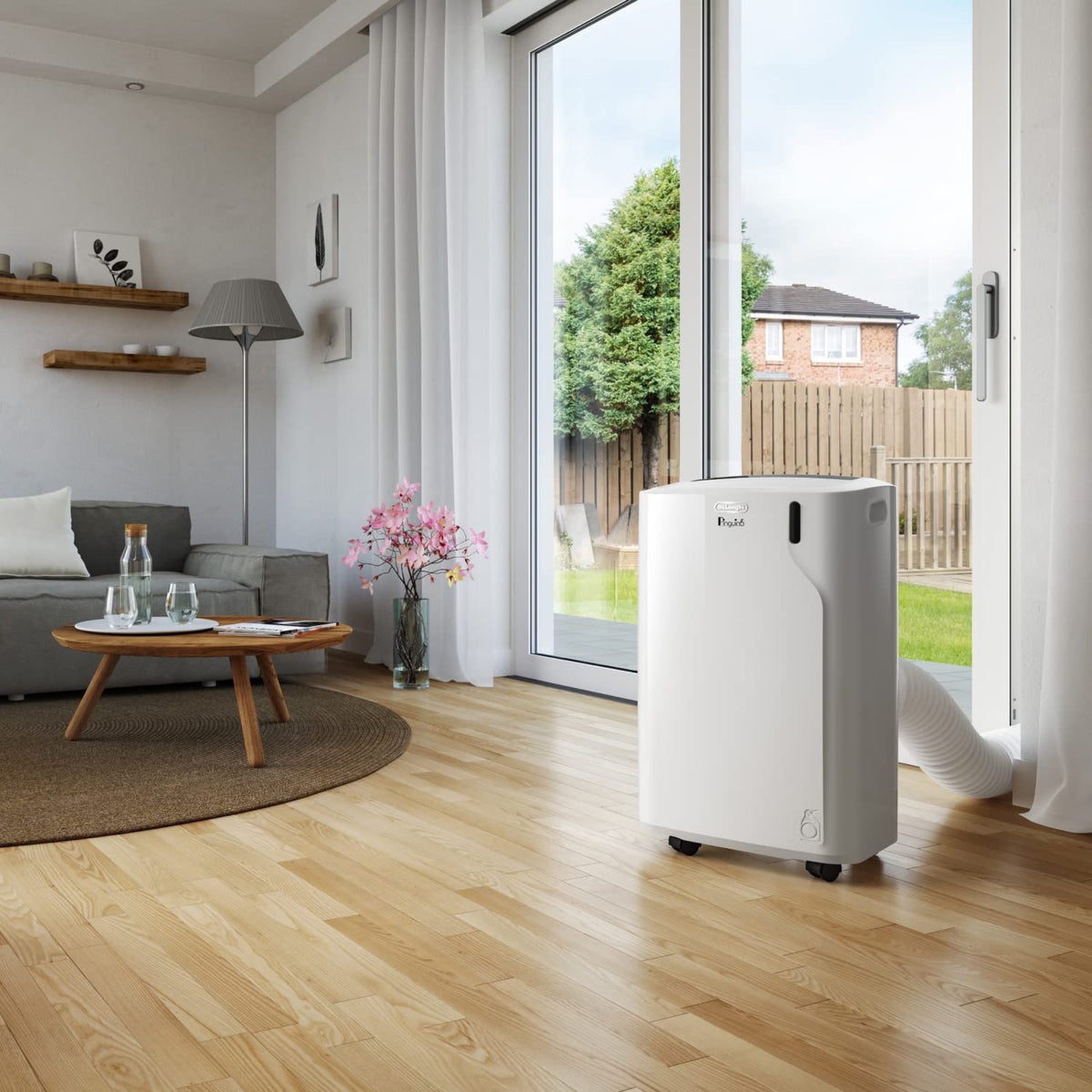 Pinguino 3in1 Mobilklimagerät bis 27 m², 9400 BTU, leise, Fernbedienung, 24h, Energieklasse A, PACEM82