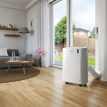 Pinguino 3in1 Mobilklimagerät bis 27 m², 9400 BTU, leise, Fernbedienung, 24h, Energieklasse A, PACEM82