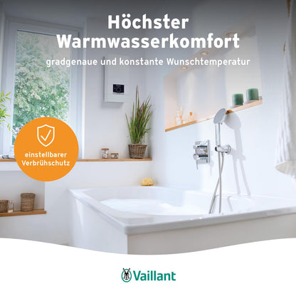 Durchlauferhitzer VED E 24/8 druckfest 24kW 400V stufenlos regelbar Digitalanzeige 0010023779 Energieklasse A