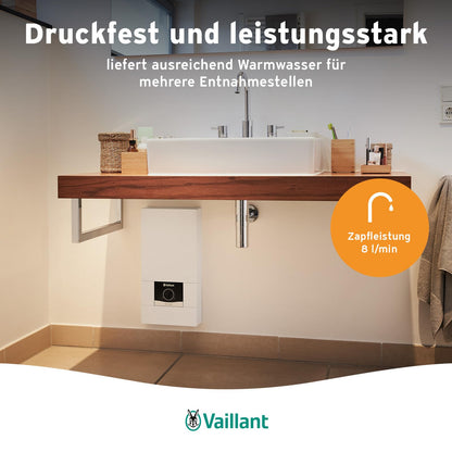 Durchlauferhitzer VED E 24/8 druckfest 24kW 400V stufenlos regelbar Digitalanzeige 0010023779 Energieklasse A