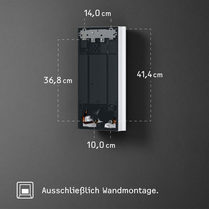 Durchlauferhitzer DHB 18 21 24 ST Trend gradgenaue Temperaturwahl 3i Technologie VDE geprüft Energieklasse A