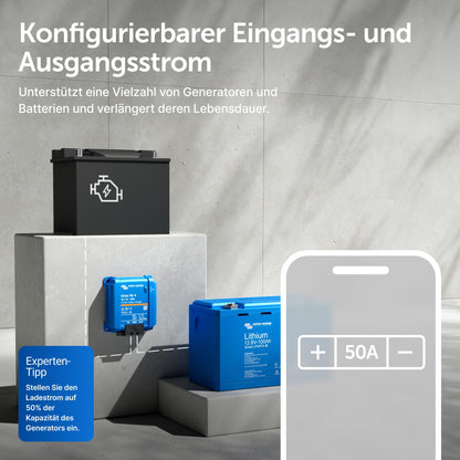 Orion XS Smart DC to DC Ladegerät 12V/12V 50A 700W mit erweitertem Batterieschutz für 12V Batterien