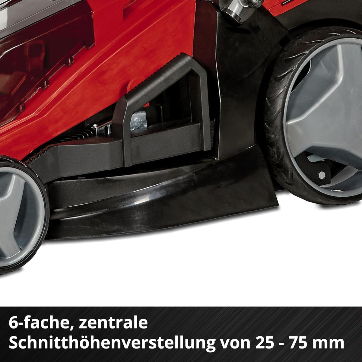 Akku Rasenmäher GEcm 36/43 Li M Solo PowerXChange 36V 43cm 600m² Brushless Mulchfunktion 63L 25 75mm ohne Akku