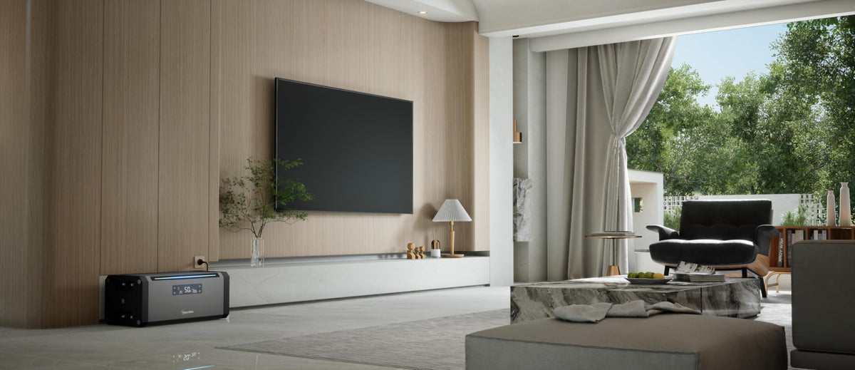HiBattery AC Solarbatterie 1,92 kWh Plug and Play für Balkonkraftwerk erweiterbar bis 11,52 kWh 0% UStG