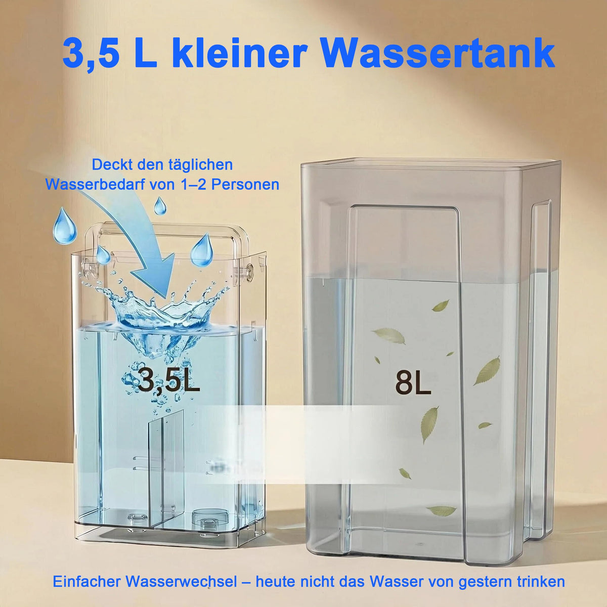 UV RO Tischwasserfilter 8 Stufen mit Heißwasserspender TDS Monitor ohne Installation für Büro Camping zu Hause