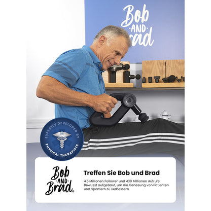 Percussion Massagepistole D6 Pro 16mm Amplitude OLED Bildschirm für Schulter Rücken Bein Tragetasche