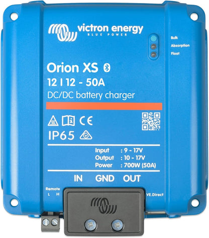 Orion XS Smart DC to DC Ladegerät 12V/12V 50A 700W mit erweitertem Batterieschutz für 12V Batterien