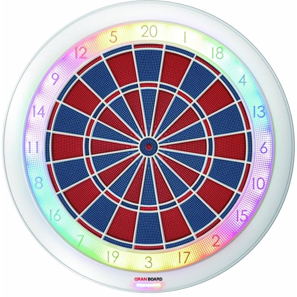 132 Smart Electronic Dartboard Tournament Size Black with App Connectivity and Multiplayer Modes