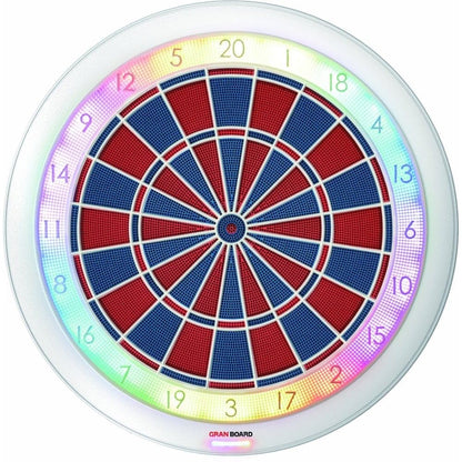 132 Smart Electronic Dartboard Tournament Size Black with App Connectivity and Multiplayer Modes