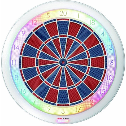132 Smart Electronic Dartboard Tournament Size Black with App Connectivity and Multiplayer Modes