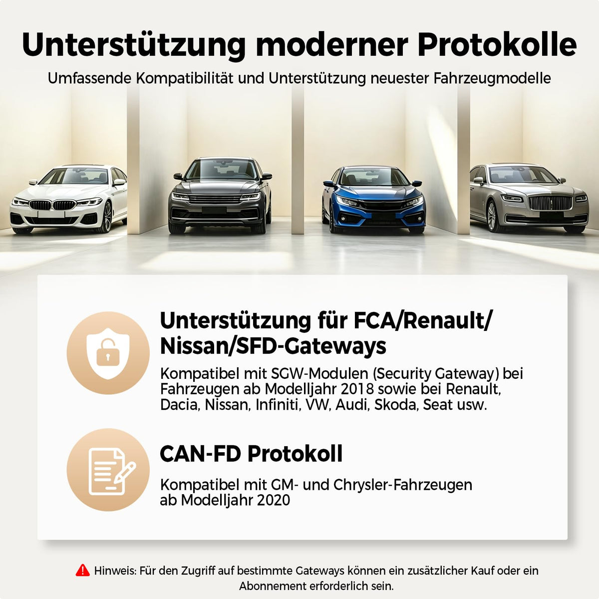 ArtiDiag600 Pro universelles OBD2 Diagnosegerät mit 9 Servicefunktionen