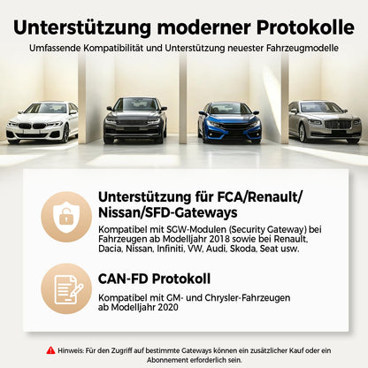 ArtiDiag600 Pro universelles OBD2 Diagnosegerät mit 9 Servicefunktionen