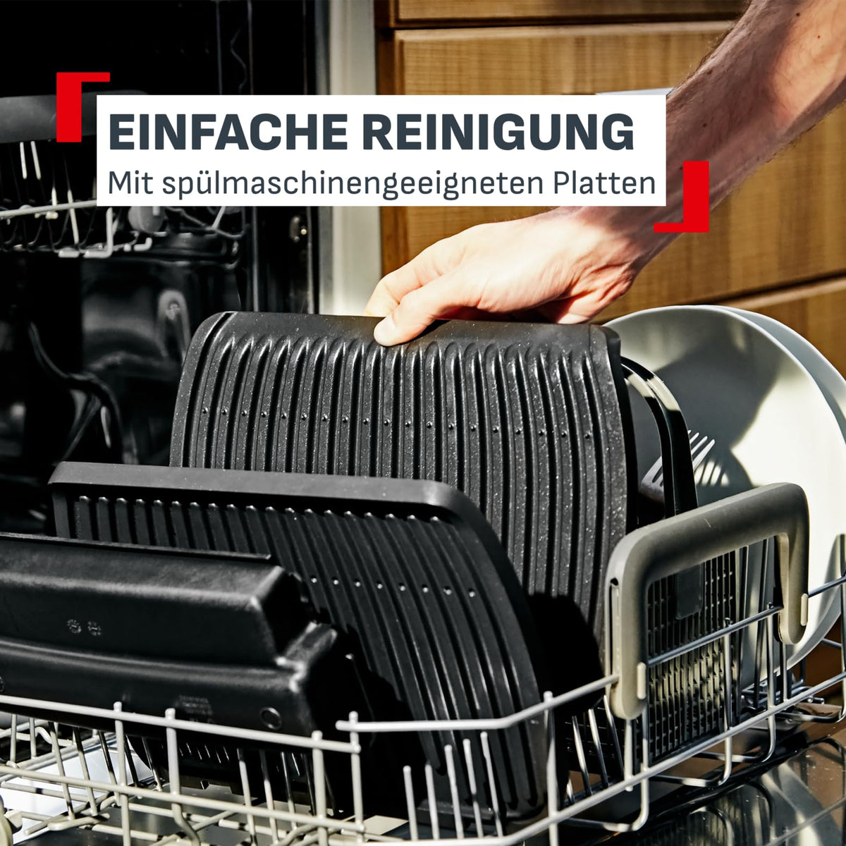 OptiGrill Elite XL Kontaktgrill 16 Programme Digitales Display Garstufenanzeige Grillboost Edelstahl GC760D12