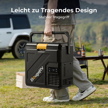 Kompressorkühlbox CRH20 20L, Akku 240Wh, -20°C bis 20°C, App-Steuerung IPX4, 12V/24V/230V, Camping Reisen 2026