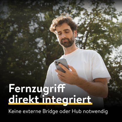 Smart Lock Pro mit Bluetooth, WLAN, Matter, Smart Home, Fernsperren, einfache Nachrüstung ohne Zylindertausch