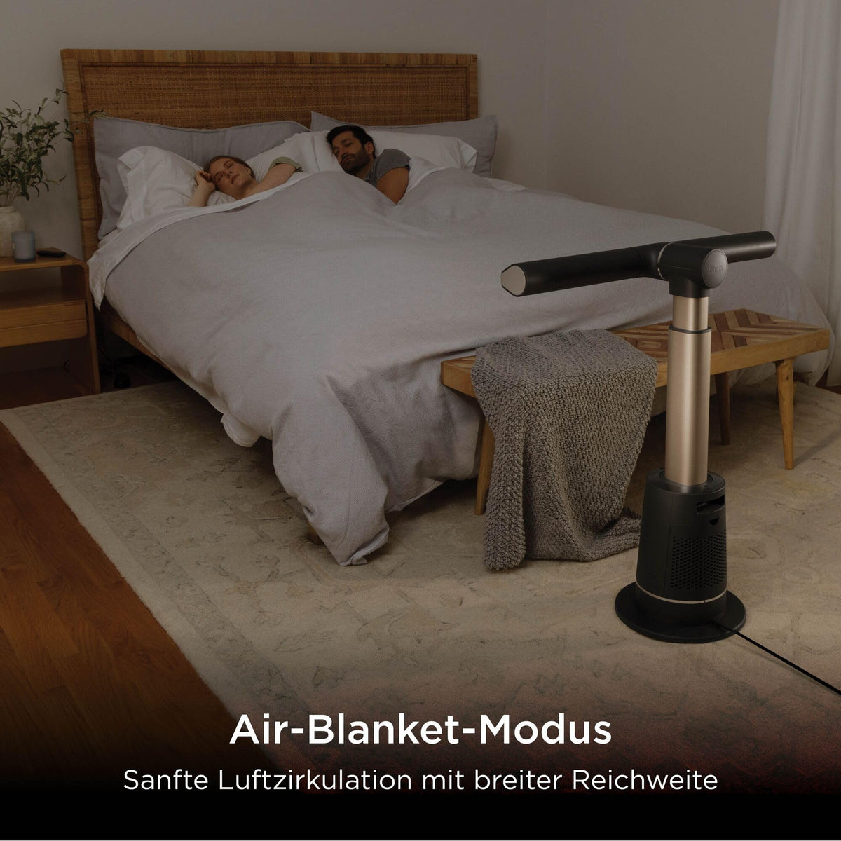 Turmventilator TurboBlade TF200SEU, leise, Fernbedienung, 10 Stufen, 180° Oszillation, Timer, 20 m Reichweite