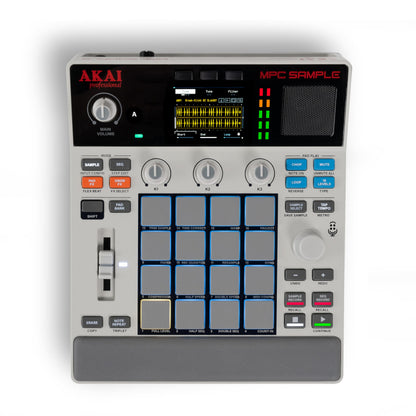 MPC Sample tragbarer Sampler Standalone Akku USB C Lautsprecher Mikrofon Sampling Sequencing Musikproduktion