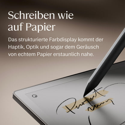 Paper Pro mit Marker Plus 11,8 Zoll e ink Notizbuch Farbdisplay und Leselicht zum Denken Schreiben und Lesen