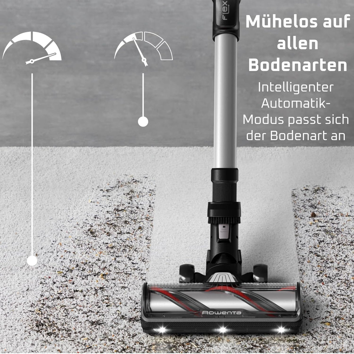 X-Force Flex 13.60 aspirateur sans fil anti allergique 150 Air W 60 min autonomie flexible RH9A36WV