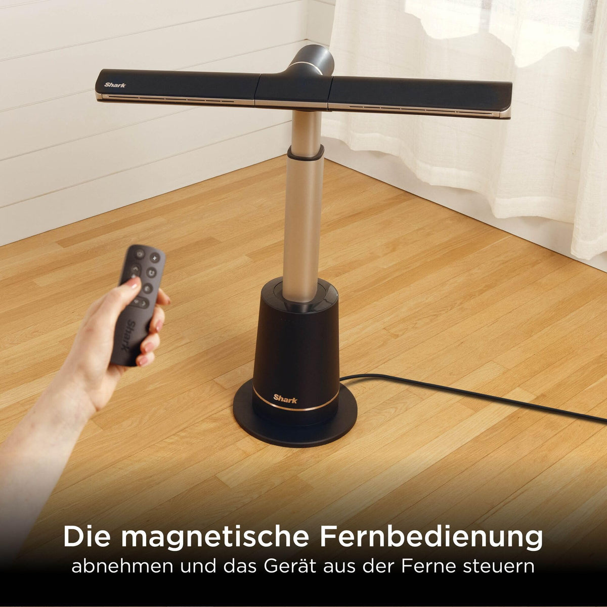 Turmventilator TurboBlade TF200SEU, leise, Fernbedienung, 10 Stufen, 180° Oszillation, Timer, 20 m Reichweite