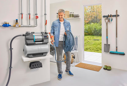 Hauswasserwerk 6300 SilentComfort 25l Speicher Filter 6300 l/h Trockenlaufsicherung leise Bluetooth App 9068 20