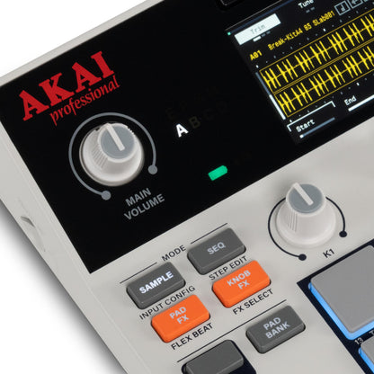 MPC Sample tragbarer Sampler Standalone Akku USB C Lautsprecher Mikrofon Sampling Sequencing Musikproduktion