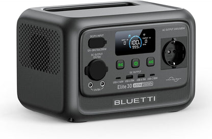 Elite 30 V2 Tragbare Powerstation 288Wh LFP 6x AC Ausgang 1500W 100% in 70Min Solargenerator Camping Notstrom