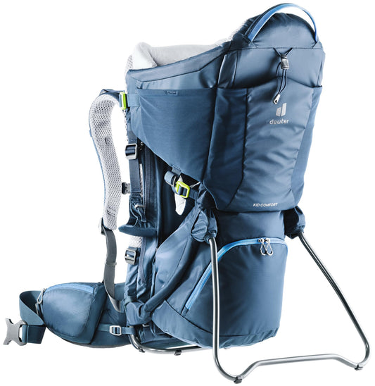 Kid Comfort Kindertrage für Babys und Kleinkinder ergonomisch atmungsaktiv mit verstellbarem Rückenpolster