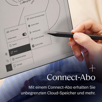 Paper Pro mit Marker Plus 11,8 Zoll e ink Notizbuch Farbdisplay und Leselicht zum Denken Schreiben und Lesen