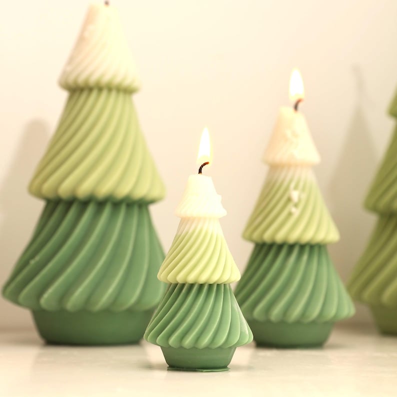 Evergreen Weihnachtsbaum Kerze Silikonform