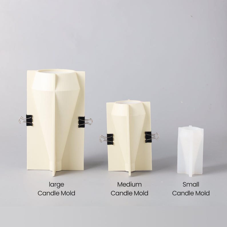 Konische Weihnachtsbaum-Kerzenform Silikonform für DIY-Kerzenherstellung