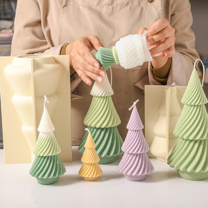 Evergreen Weihnachtsbaum Kerze Silikonform