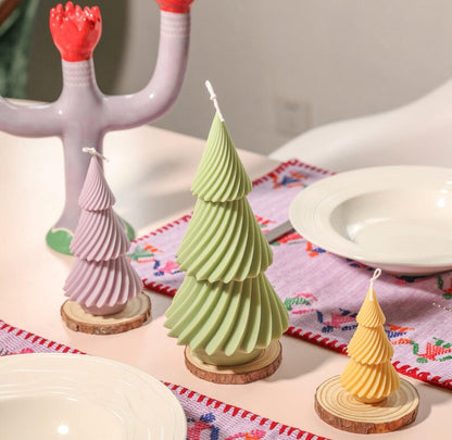 Evergreen Weihnachtsbaum Kerze Silikonform