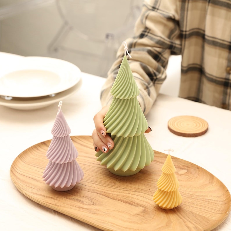 Evergreen Weihnachtsbaum Kerze Silikonform