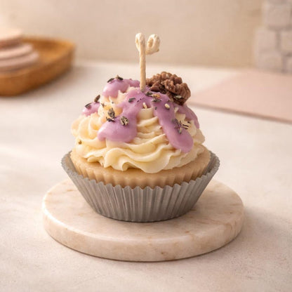 Cupcake Muffin Duftkerze aus hochwertigem Wachs Deko