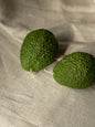 Avocado-Kerze aus Sojawachs, handbemalt, 120 g, Küchendekoration