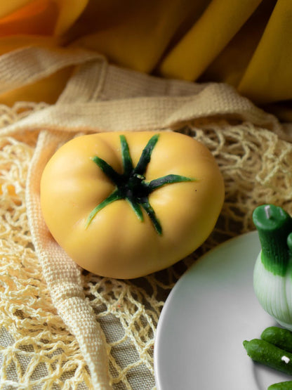 Sojawachs Gemüsekerzen-Set, Tomate-Fenchel-Gurke, Kunstdekor Küchengeschenk